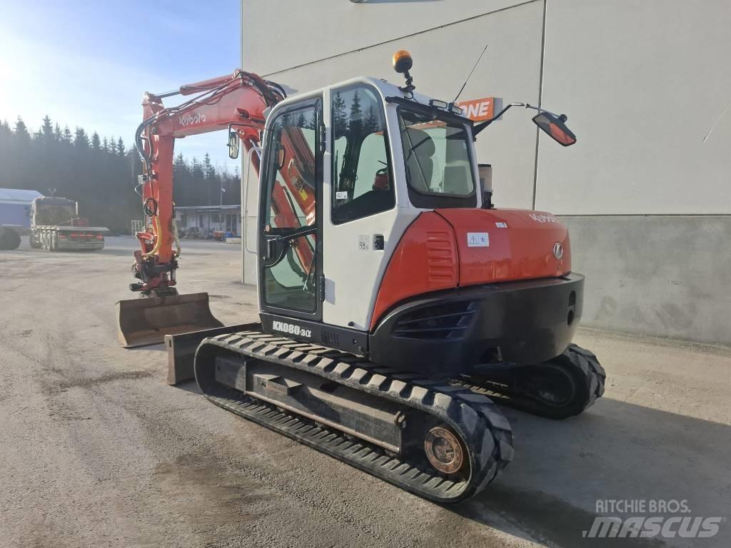 Kubota KX 080-3 Mini pelle 7t-12t