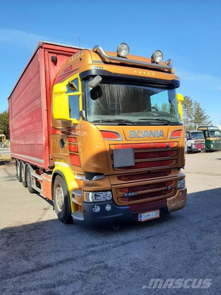 Scania R 520 Camion à rideaux coulissants (PLSC)