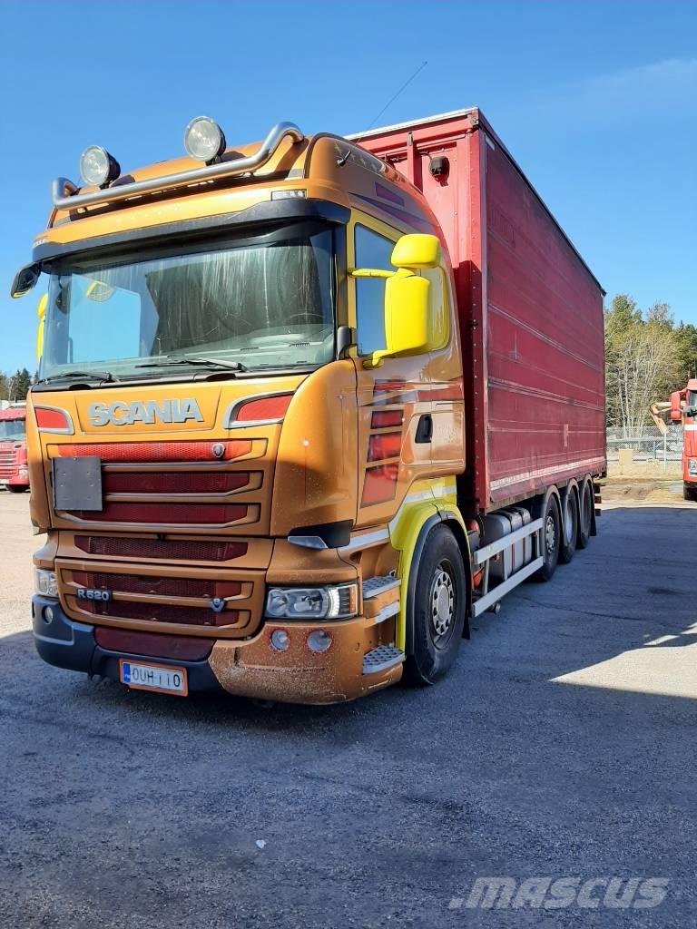 Scania R 520 Camion à rideaux coulissants (PLSC)