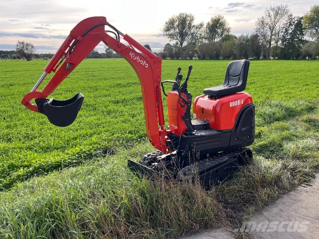 Kubota K 008-3 Mini pelle < 7t
