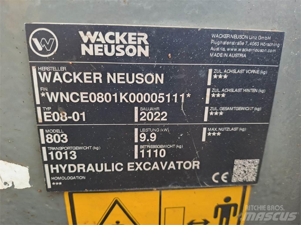 Wacker Neuson 803 Pelle sur chenilles