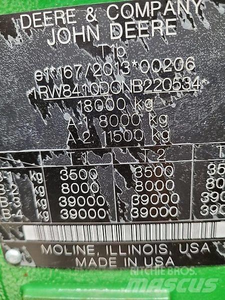 John Deere 8 R 410 Tracteur