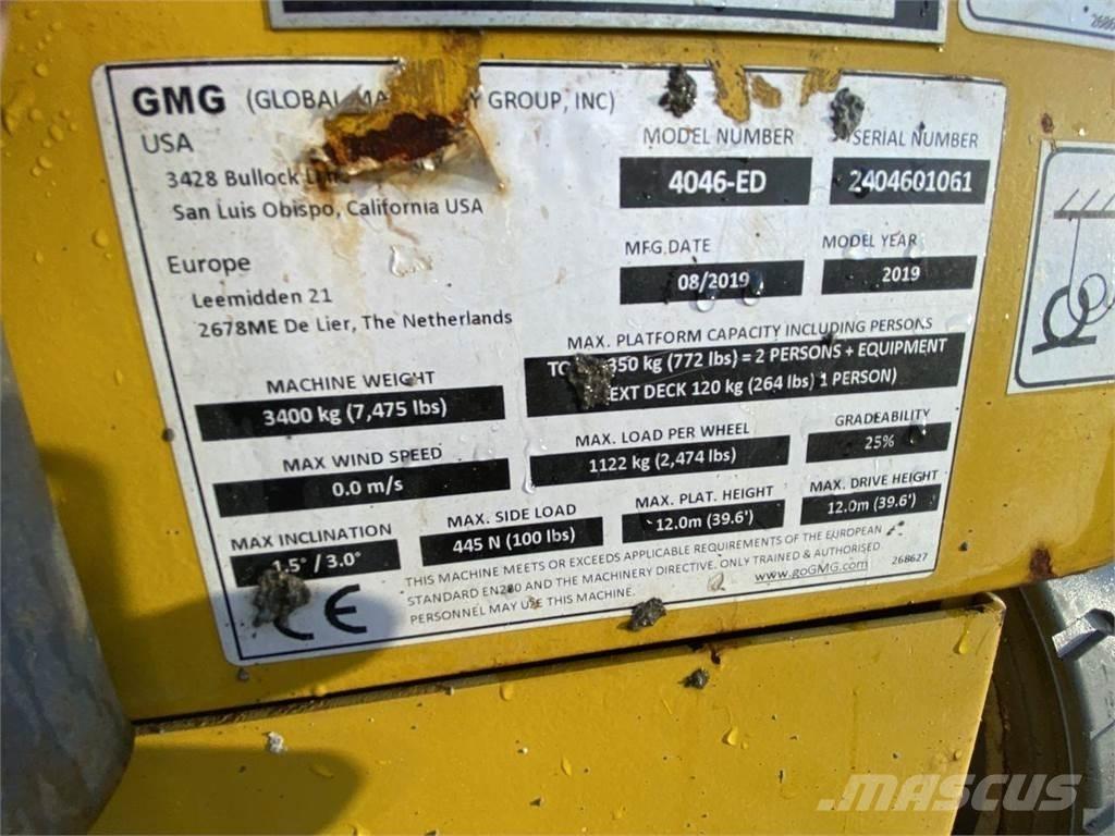 GMG 4046-ED Nacelle ciseaux