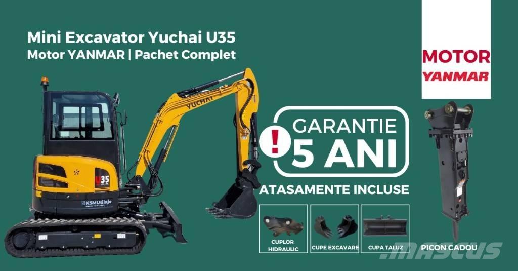 Yuchai U35 STAGE 5 Mini pelle < 7t