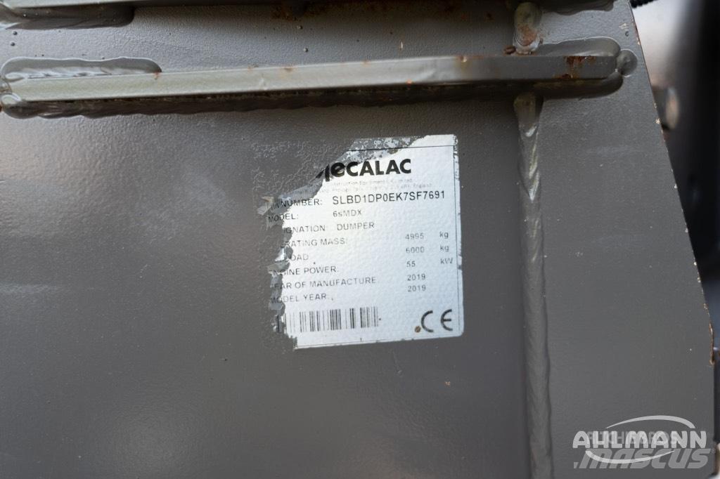 Mecalac 6 MDX Tombereau articulé