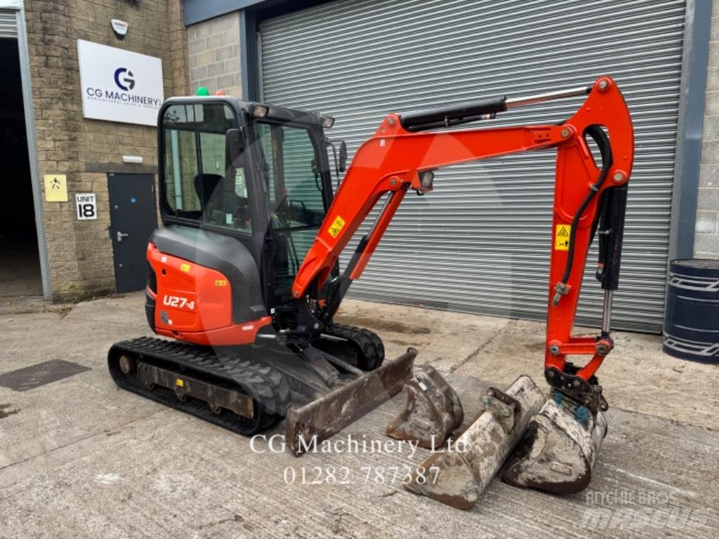 Kubota U 27-4 Mini pelle < 7t