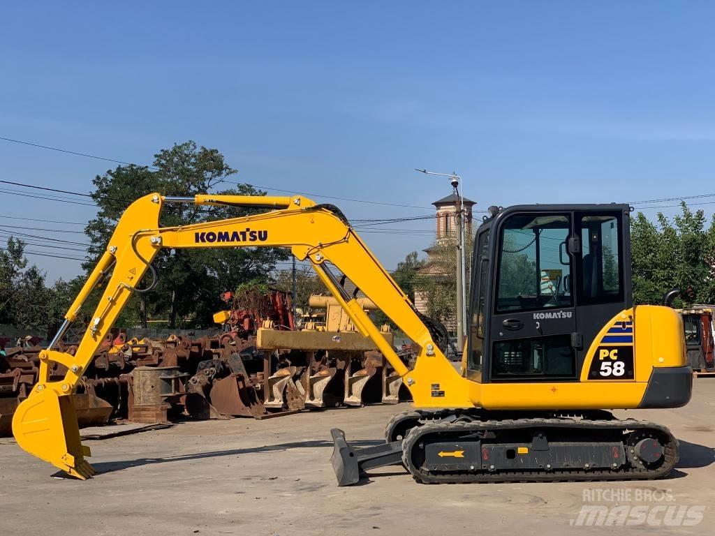 Komatsu PC58-8 Mini pelle < 7t