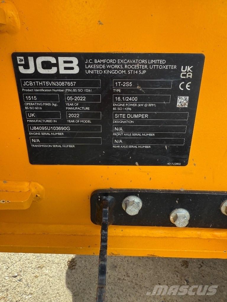 JCB 1 T Mini tombereau