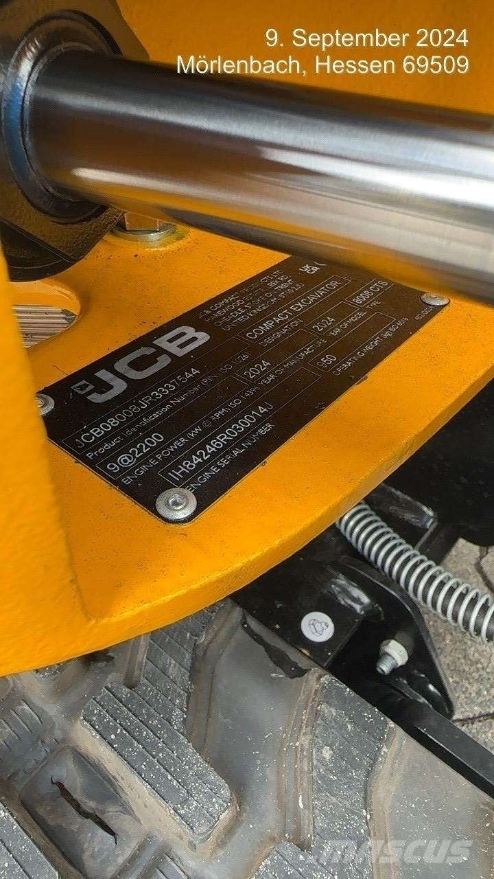 JCB 8008CTS Mini pelle < 7t