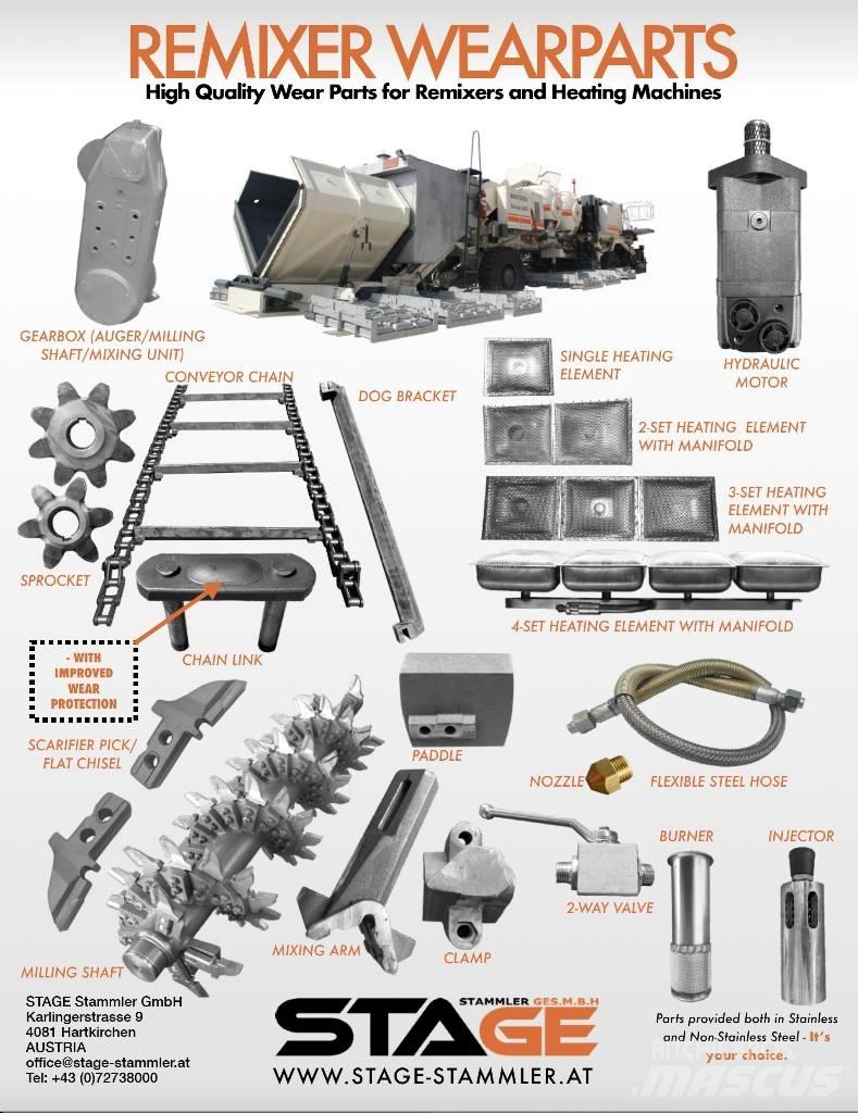 Wirtgen RX4500 Accessoires pour matériels travaux routiers
