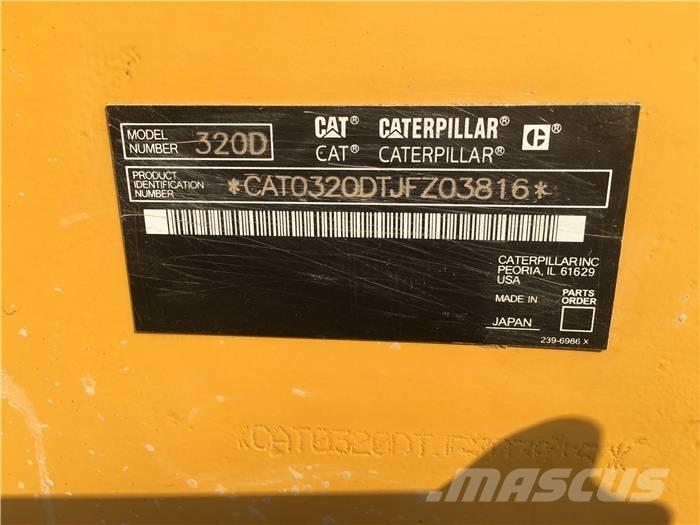 CAT 320 D L Pelle sur chenilles