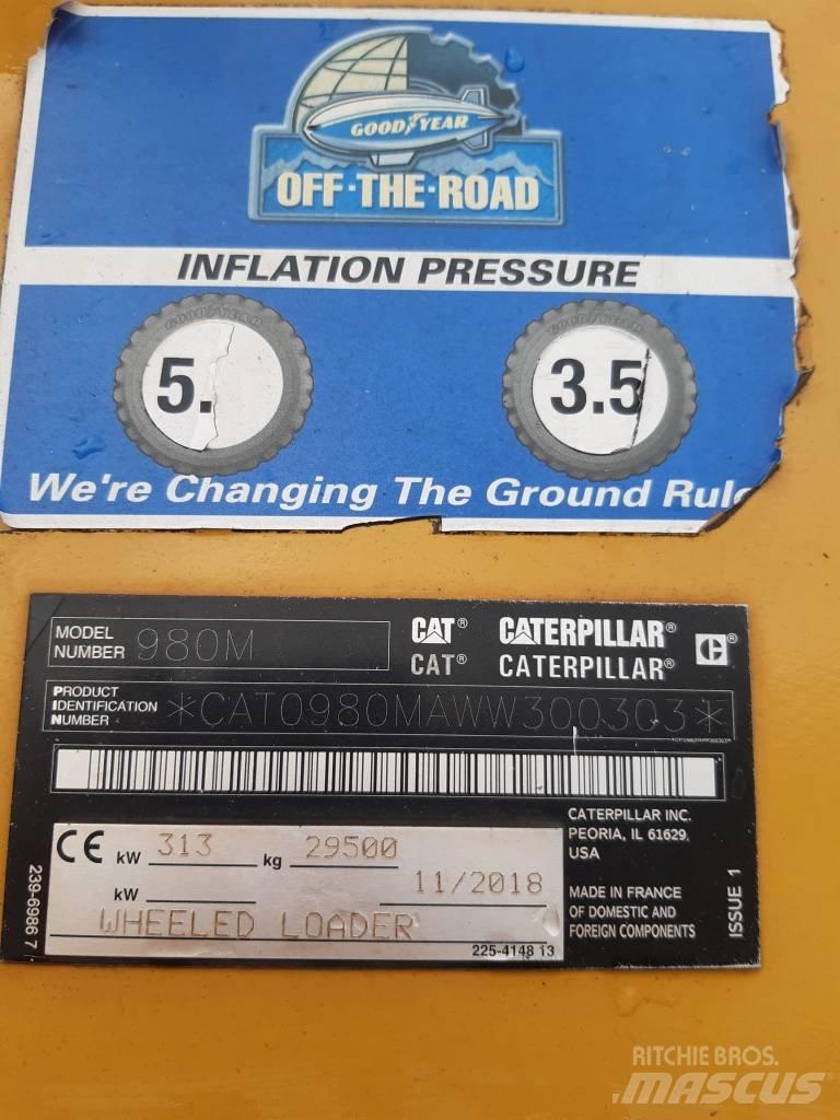 CAT 980 M Chargeuse sur pneus