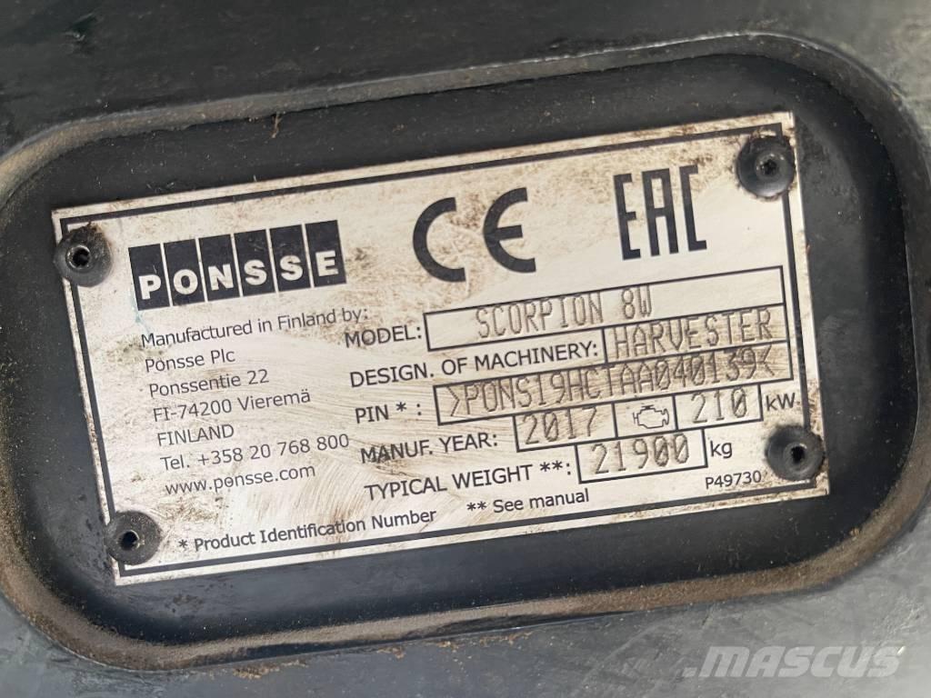 Ponsse Scorpion Abatteuse