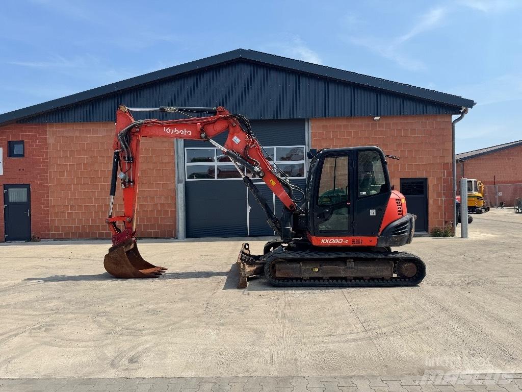 Kubota KX 080-4 Mini pelle 7t-12t