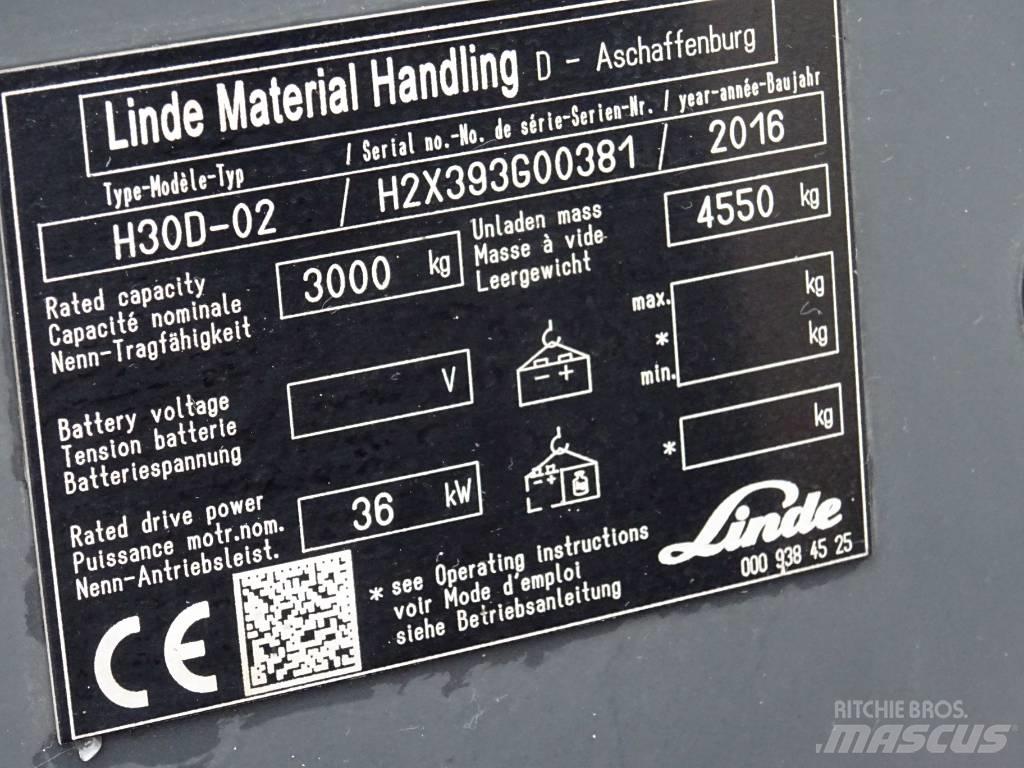 Linde H30D-02 Chariots diesel