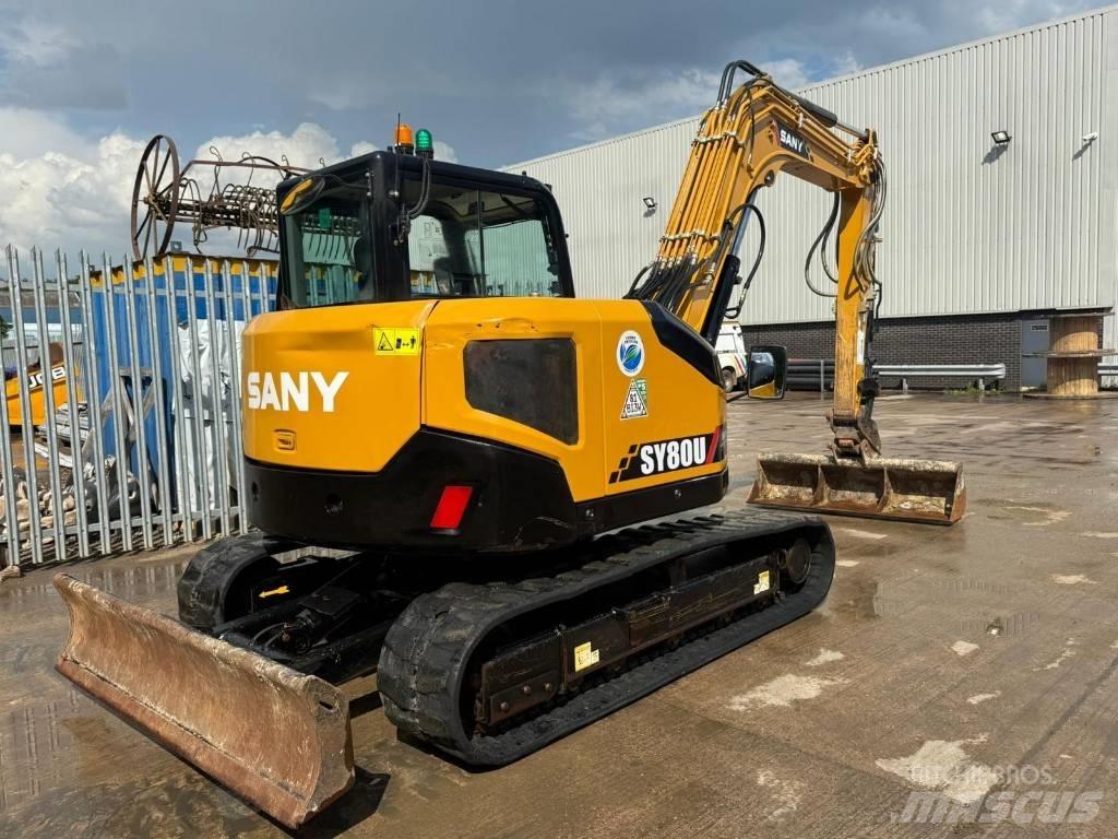 Sany SY 80 U Mini pelle 7t-12t