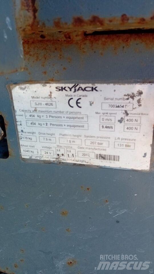 SkyJack SJ4626 Nacelle ciseaux