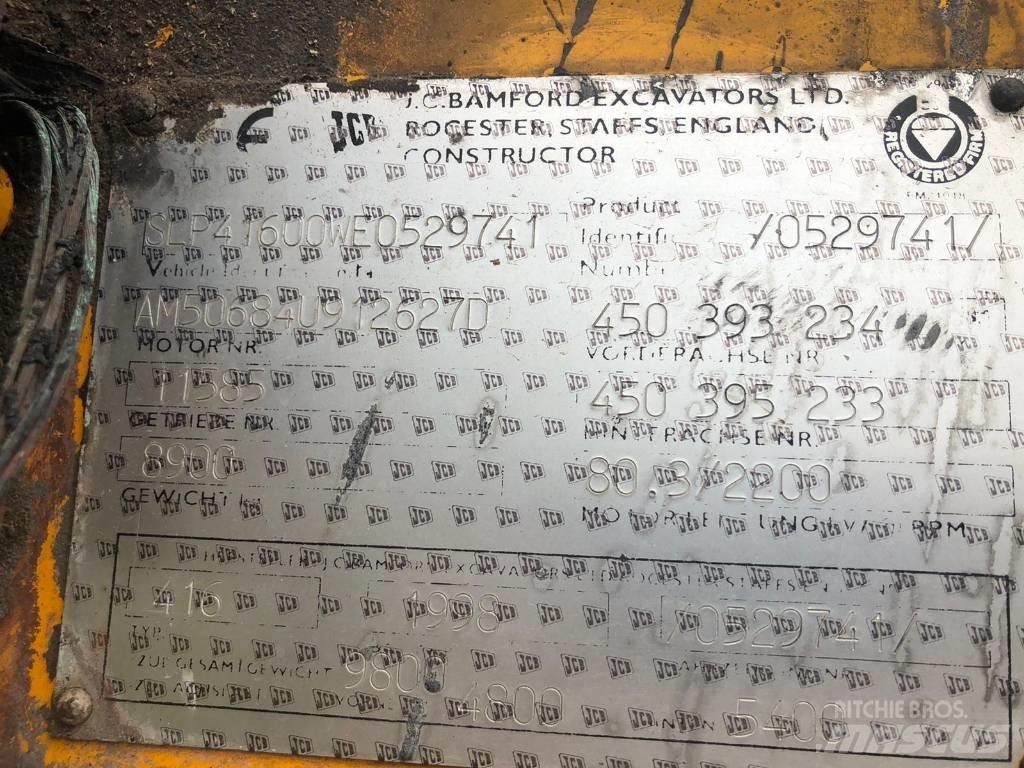 JCB 416 B FOR PARTS Chargeuse sur pneus