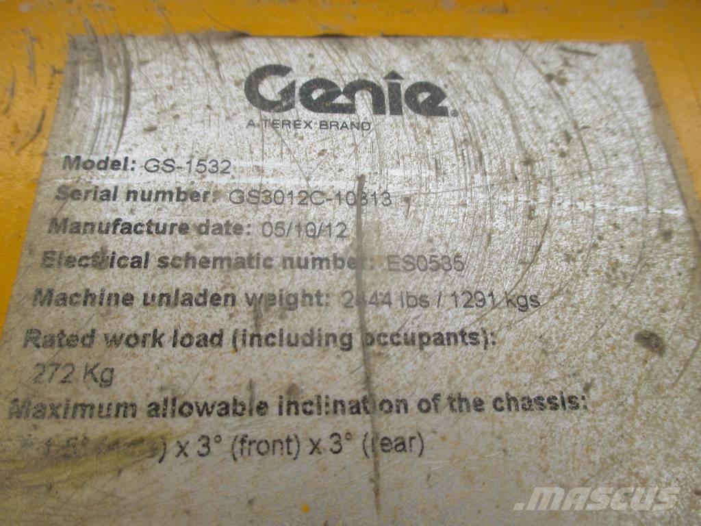 Genie GS 1532 Nacelle ciseaux