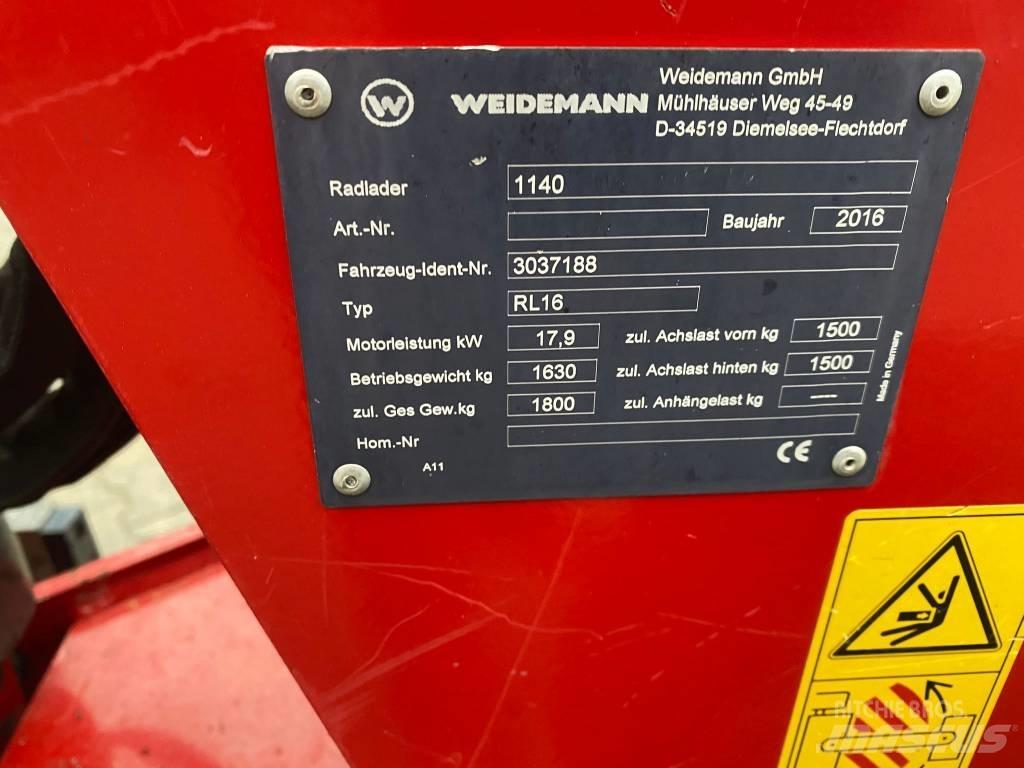 Weidemann 1140 Chargeuse sur pneus