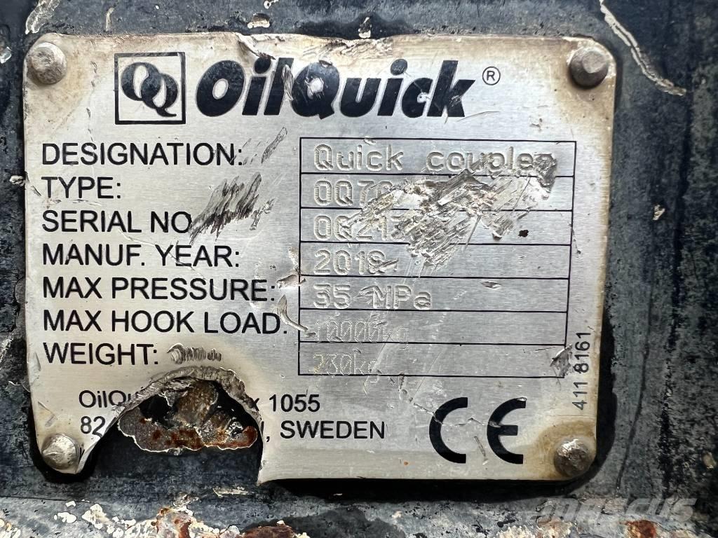 OilQuick OQ70/55 Attache rapide pour godet