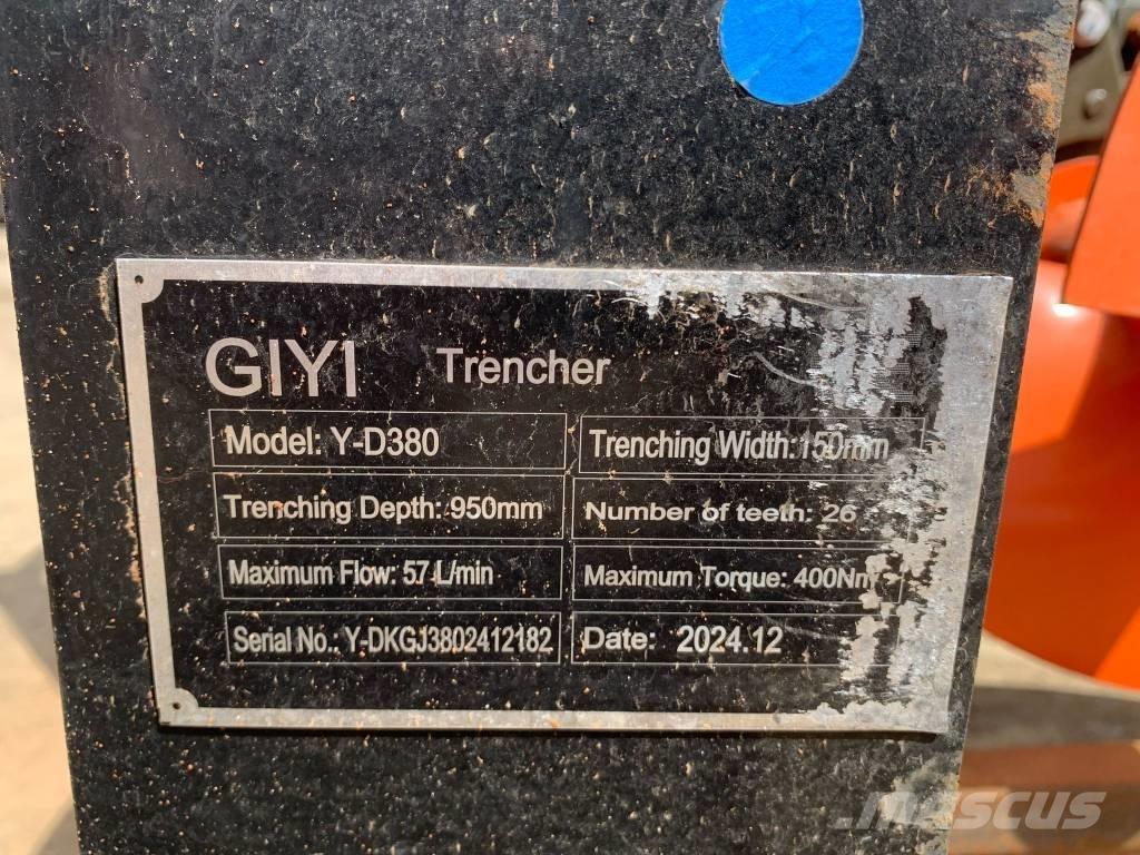  GIYI D380 TRENCHER Autres accessoires