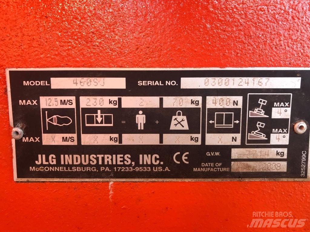 JLG 460 SJ Nacelles télescopiques