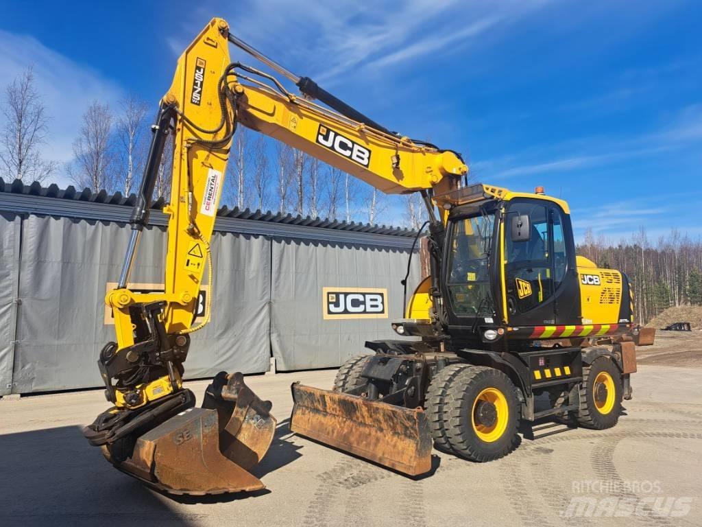 JCB JS175W TAB Pelle sur pneus