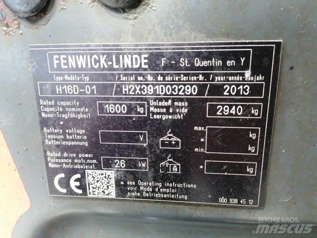 Linde H16D-01 Chariots diesel
