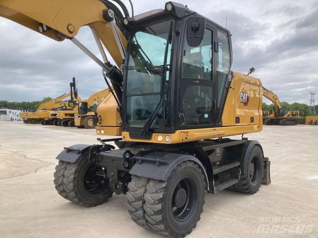 CAT M314 Pelle sur pneus