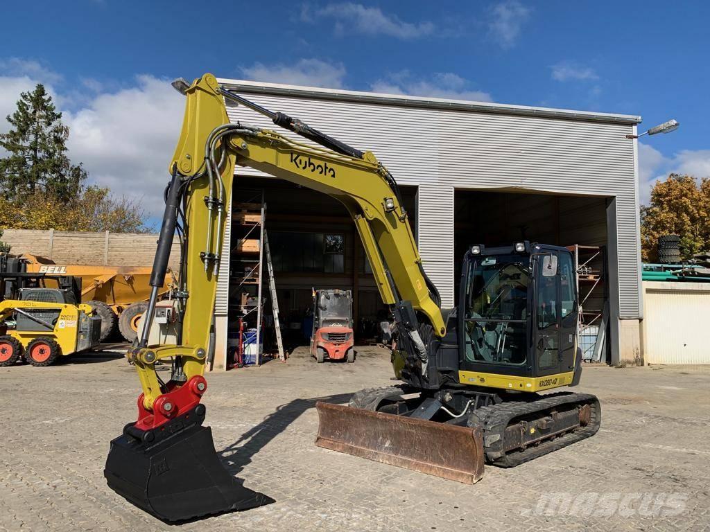 Kubota KX080-4@ Mini pelle 7t-12t