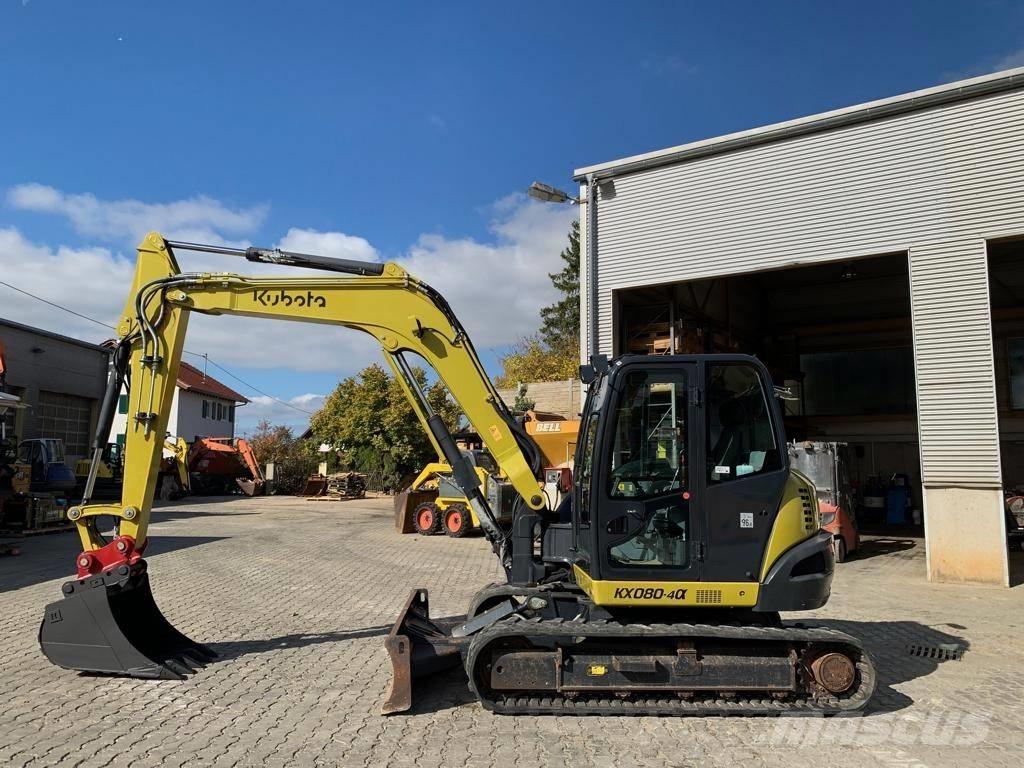Kubota KX080-4@ Mini pelle 7t-12t