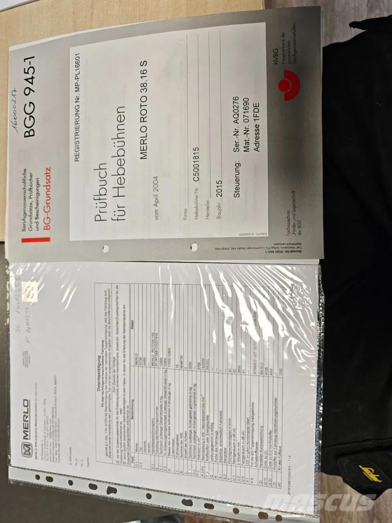 Merlo Roto 38.16S Chariot télescopique