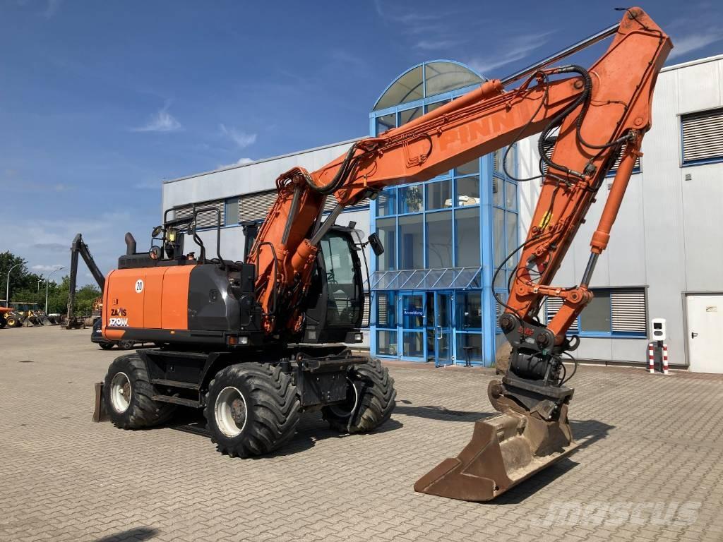 Hitachi ZX 170 W-6 Pelle sur pneus
