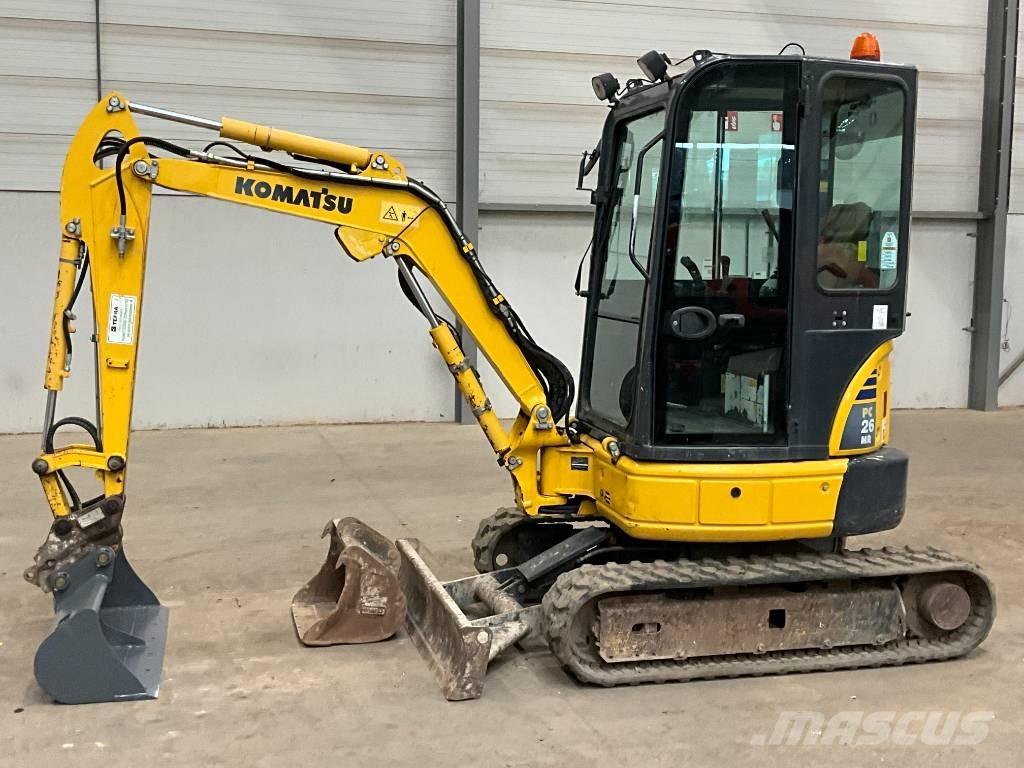 Komatsu PC 26 MR-3 Mini pelle < 7t