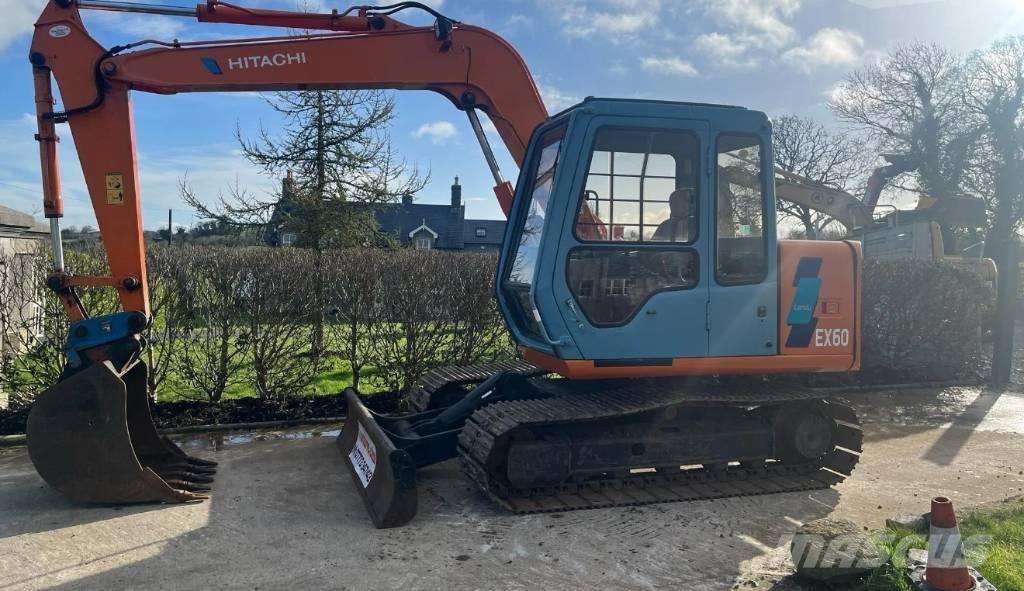 Hitachi EX 60-3 Mini pelle 7t-12t