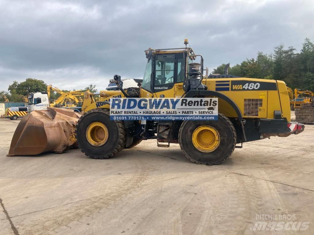 Komatsu wa480-8 Chargeuse sur pneus