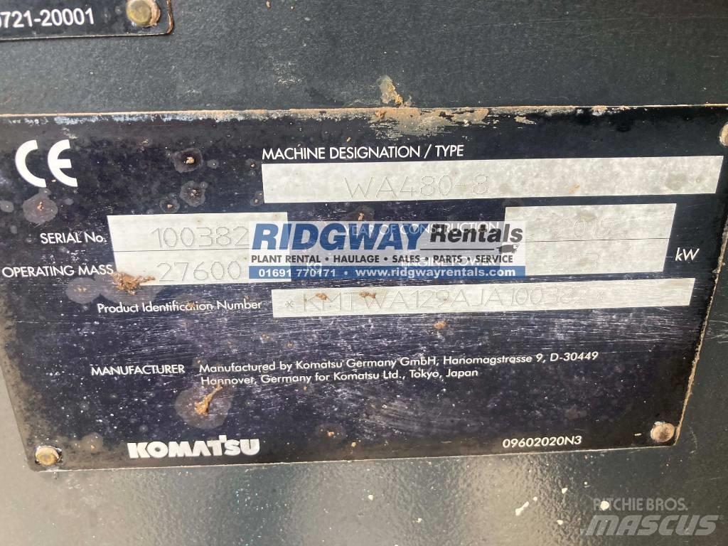 Komatsu wa480-8 Chargeuse sur pneus