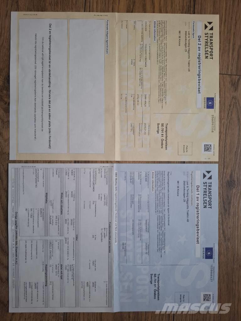 Volvo FM 460 Camion benne