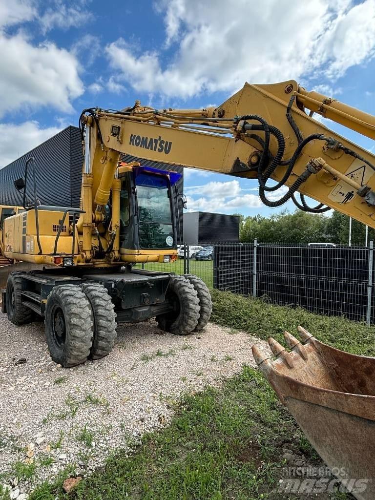 Komatsu PW 170 ES-6K Pelle sur pneus
