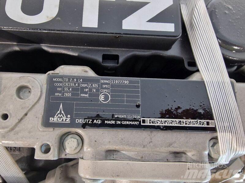 Deutz TD 2.9 L4 Moteur