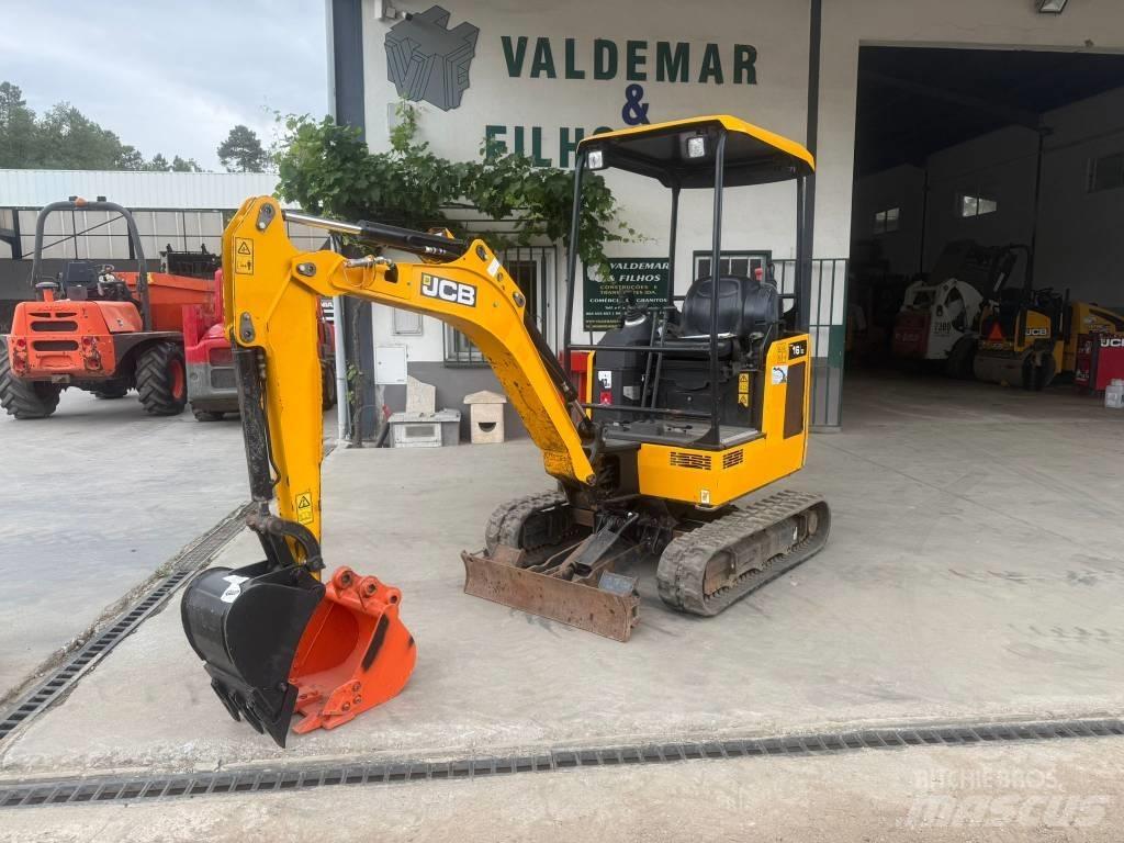 JCB 16 C-1, 904h Mini pelle < 7t