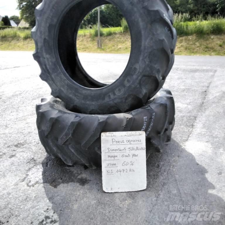 Goodyear 580/70R38 Pneus, roues et jantes