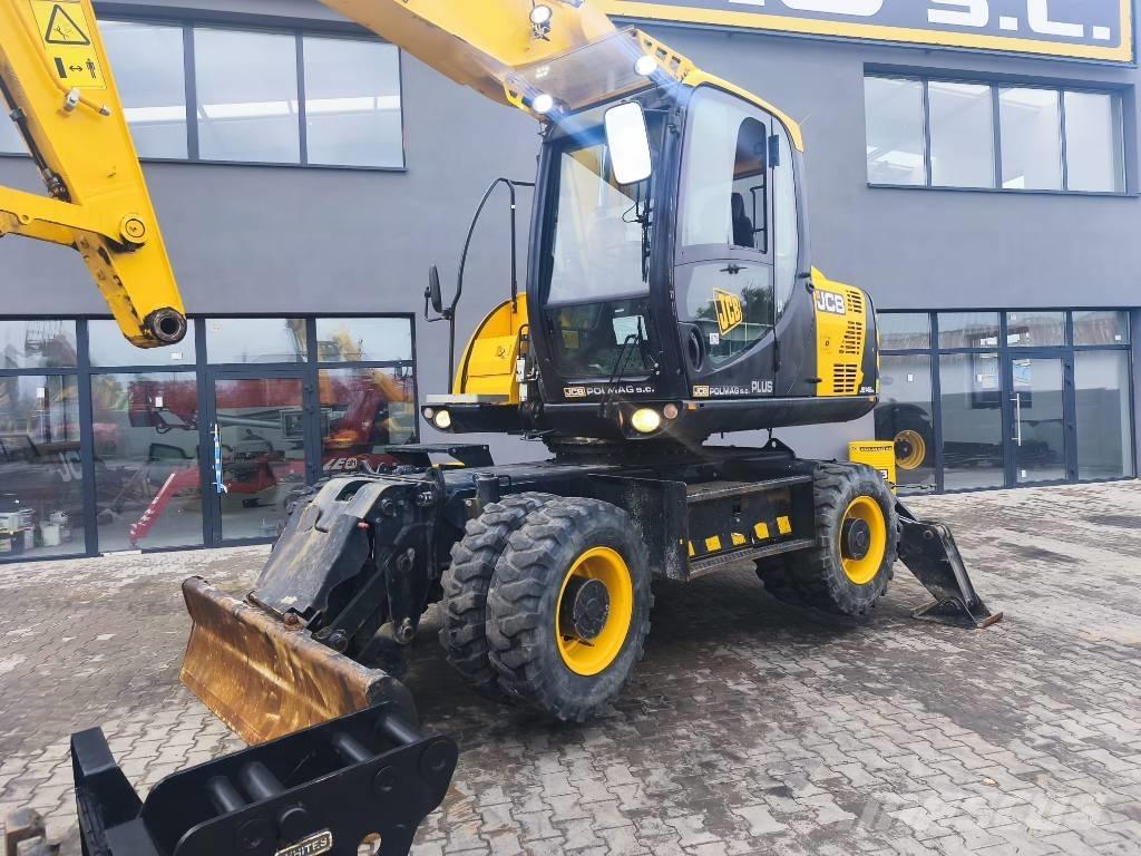 JCB JS 145 W Pelle sur pneus