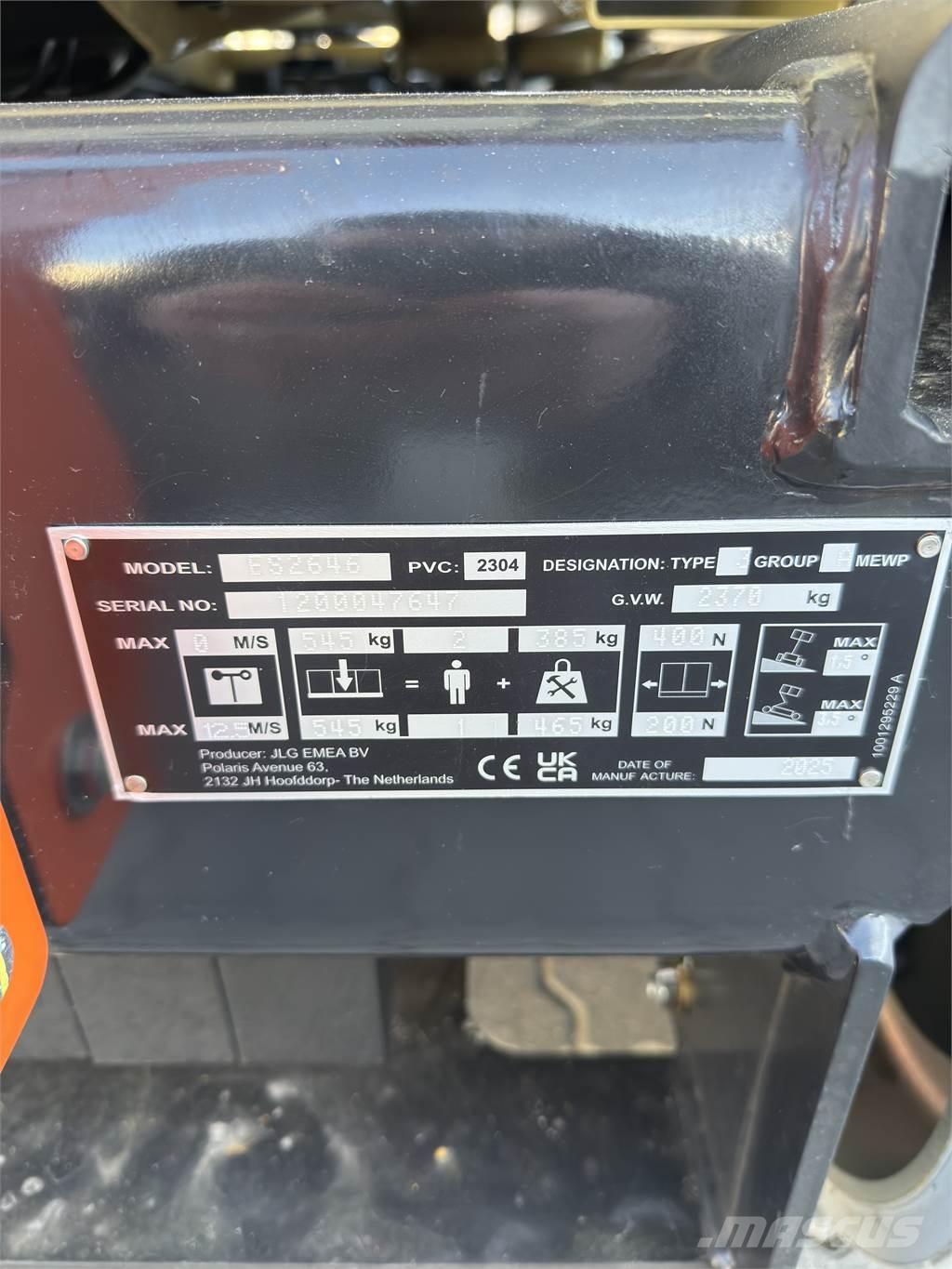 JLG ES2646 Nacelle ciseaux