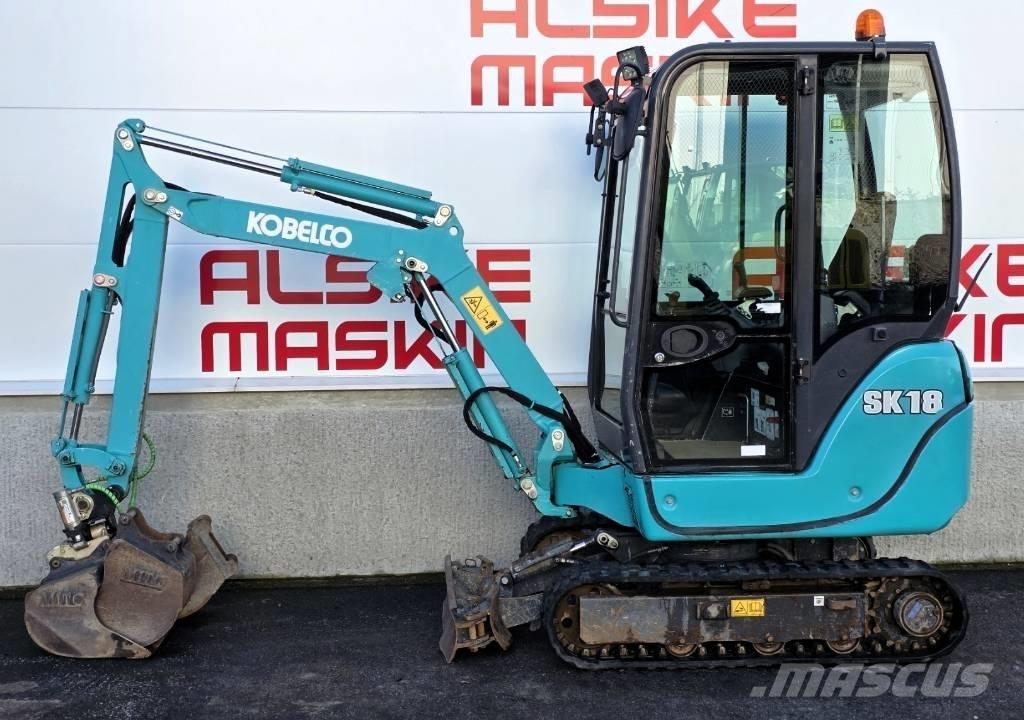Kobelco SK 18 Mini pelle < 7t