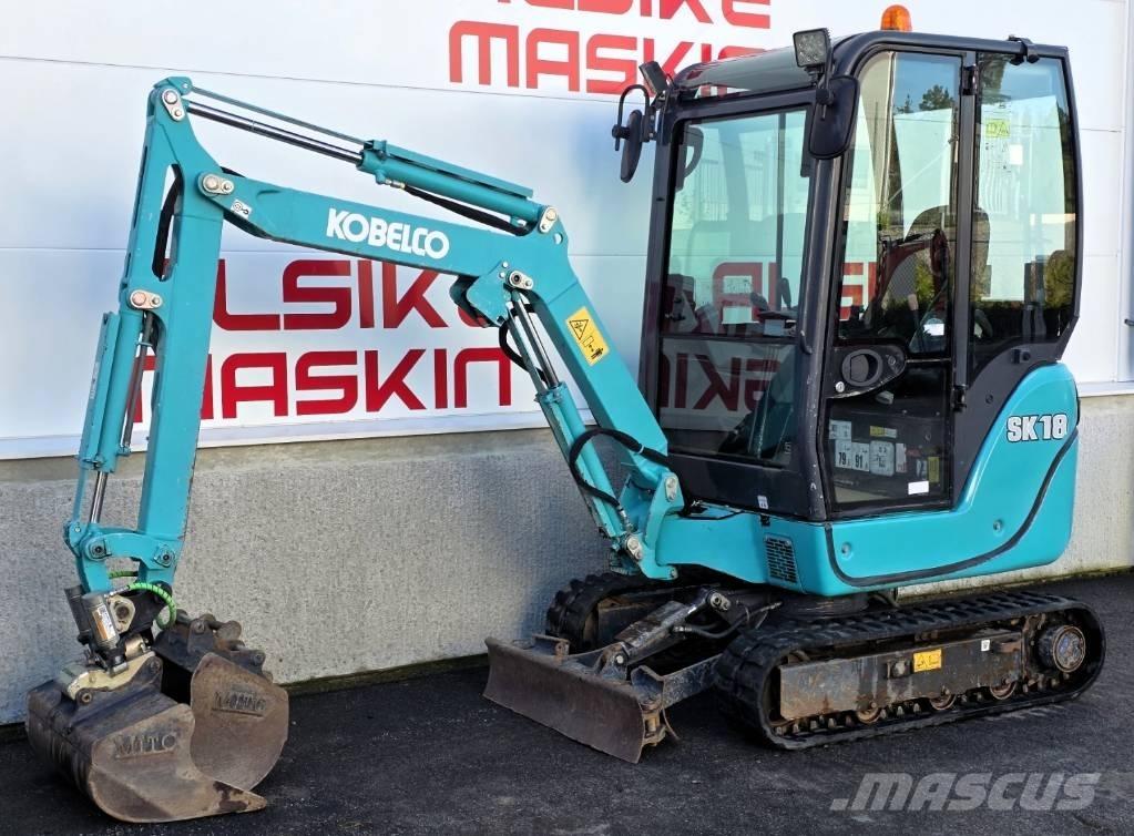 Kobelco SK 18 Mini pelle < 7t