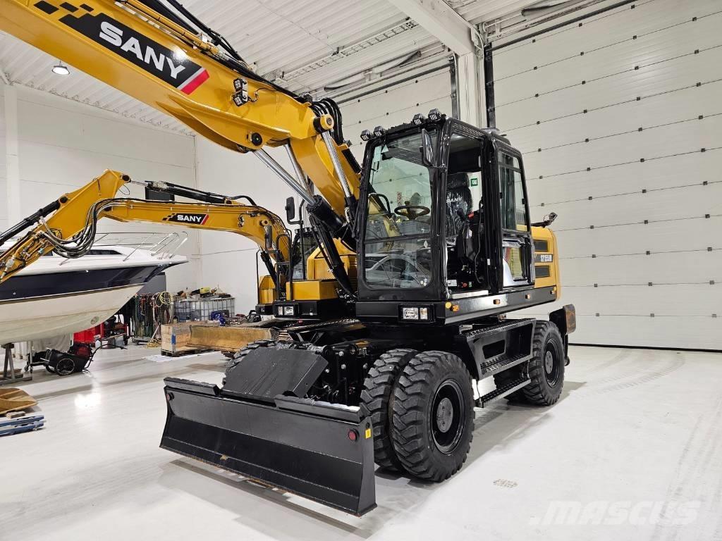 Sany SY 155 W Pelle sur pneus