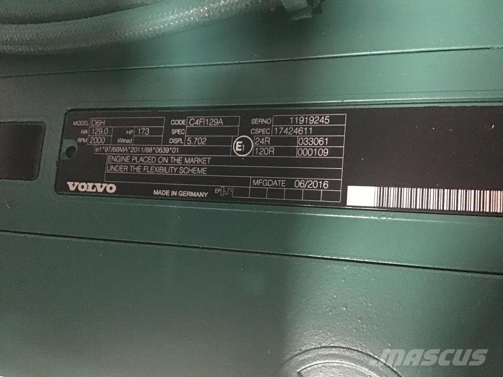 Volvo D6H NEW Moteur