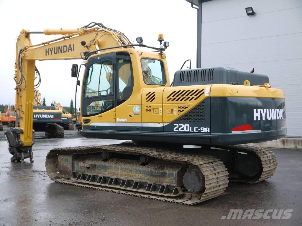 Hyundai R 220 LC-9A Pelle sur chenilles